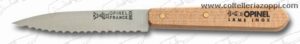 Coltello da Tavola c/sega Inox m.legno