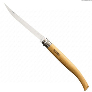 OPINEL - SET DA 6 COLTELLI - FILETTO L.CHIUDIBILE INOX N.10 - MANICO FAGGIO -