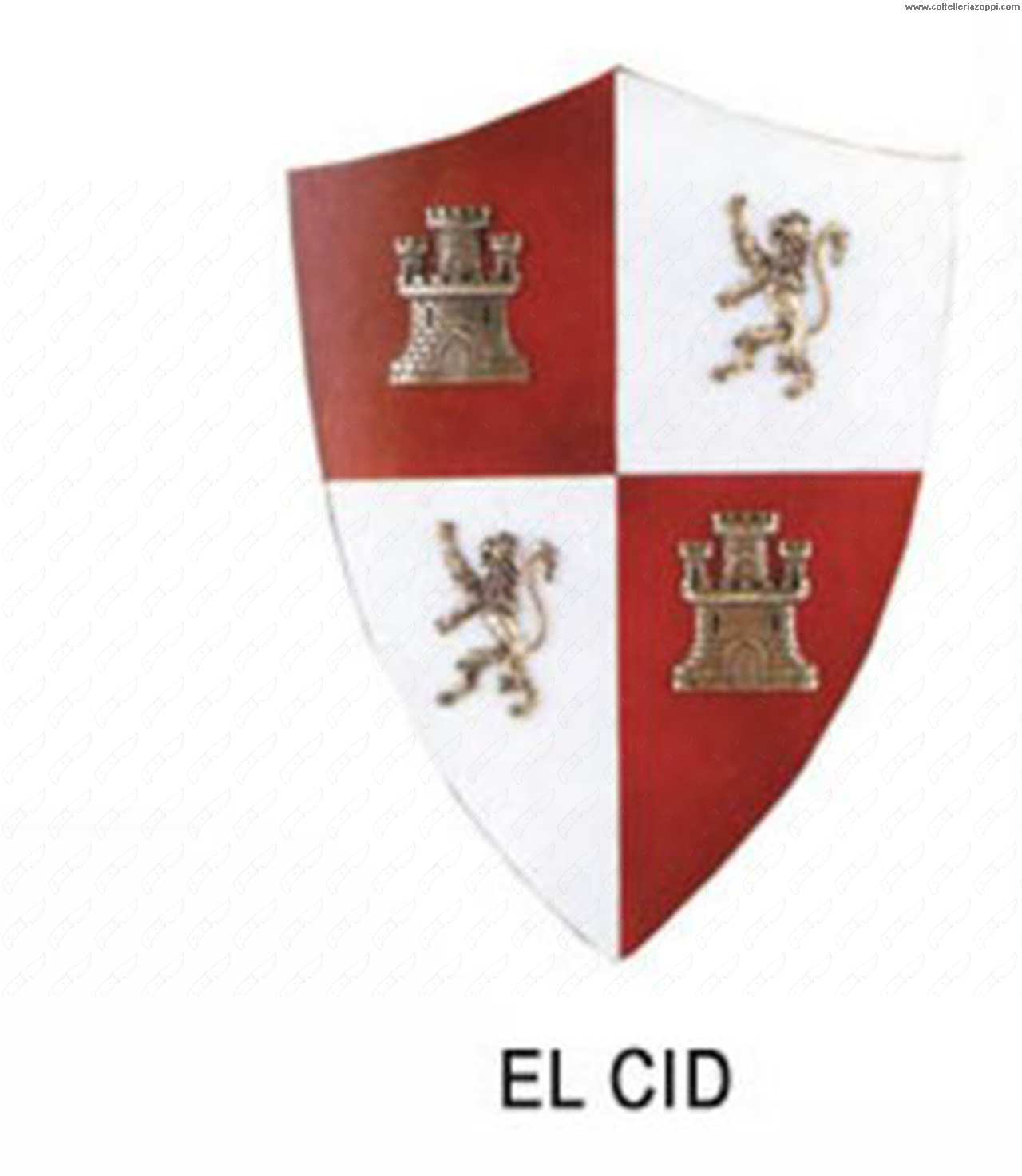 GLADIUS - MINI SCUDO LEGNO "EL CID" -