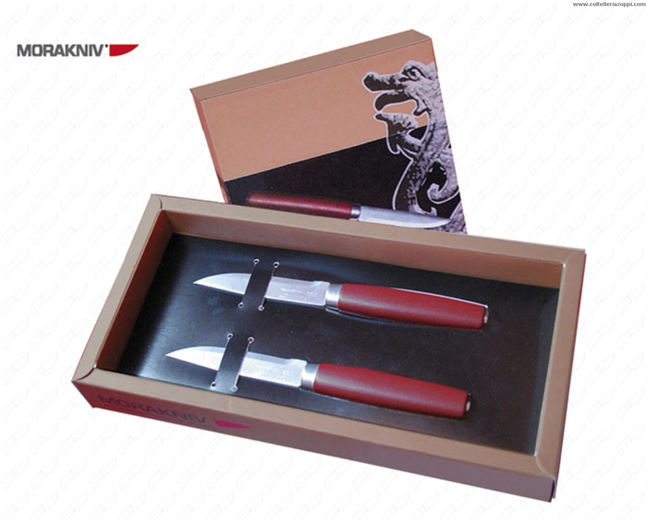 MORAKNIV - SET COLTELLI DA BISTECCA CLASSIC 2 PZ -
