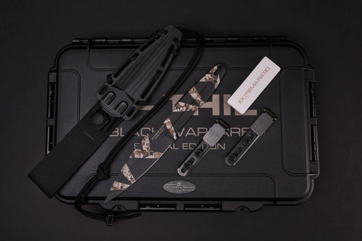 EXTREMARATIO COLTELLO S-THIL BLACK WARFARE - immagine 4