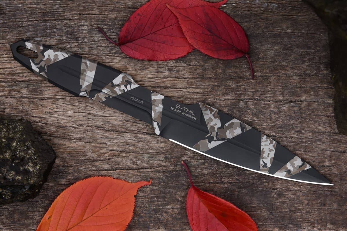 EXTREMARATIO COLTELLO S-THIL BLACK WARFARE