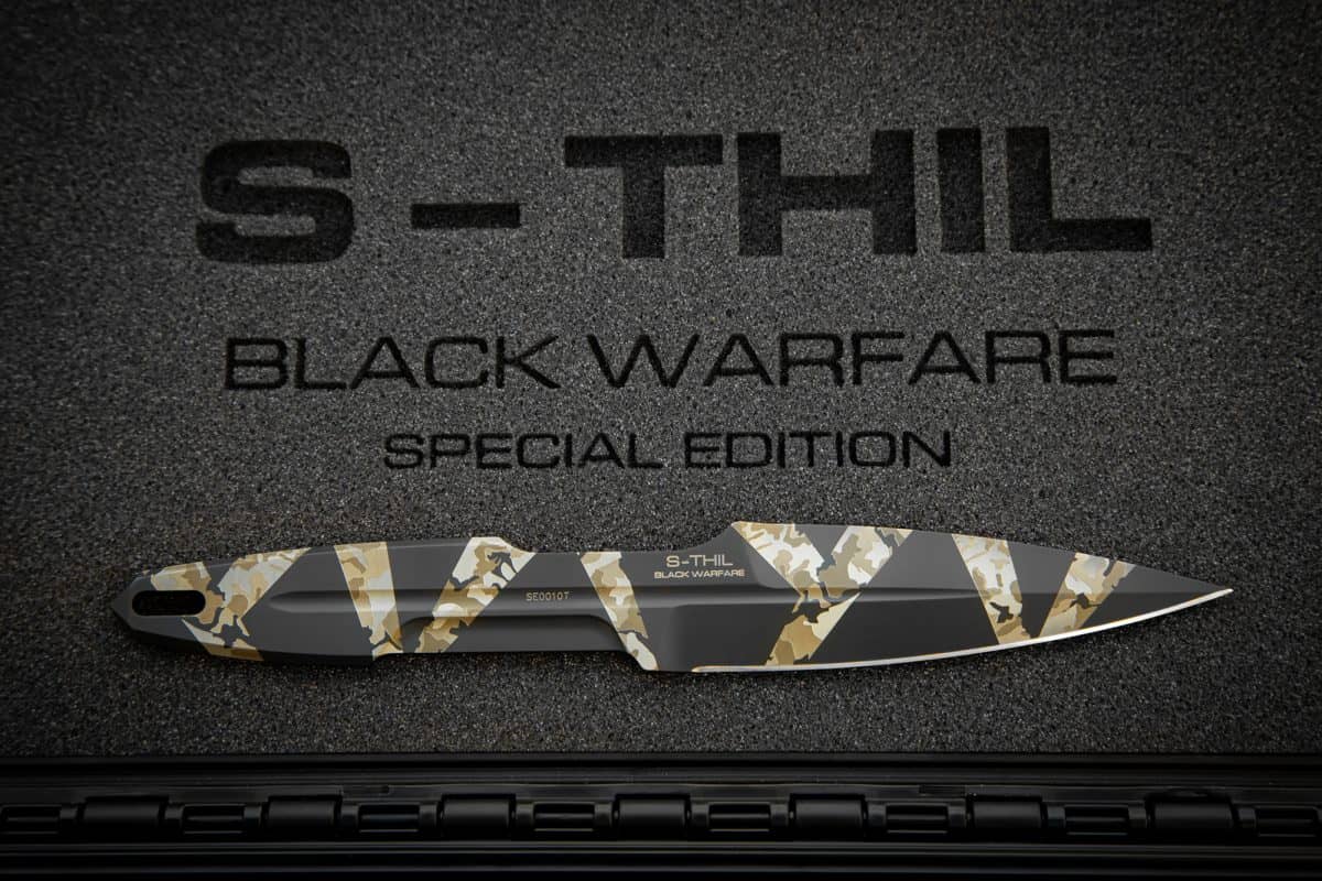 EXTREMARATIO COLTELLO S-THIL BLACK WARFARE - immagine 13