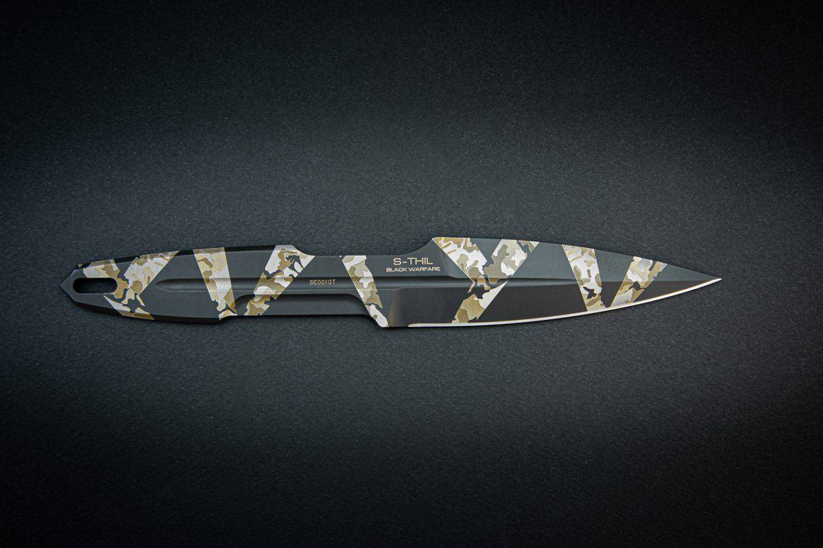 EXTREMARATIO COLTELLO S-THIL BLACK WARFARE - immagine 10