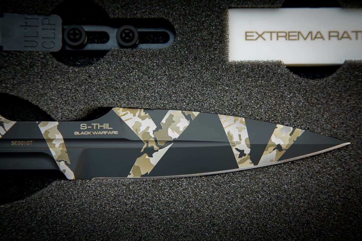 EXTREMARATIO COLTELLO S-THIL BLACK WARFARE - immagine 14