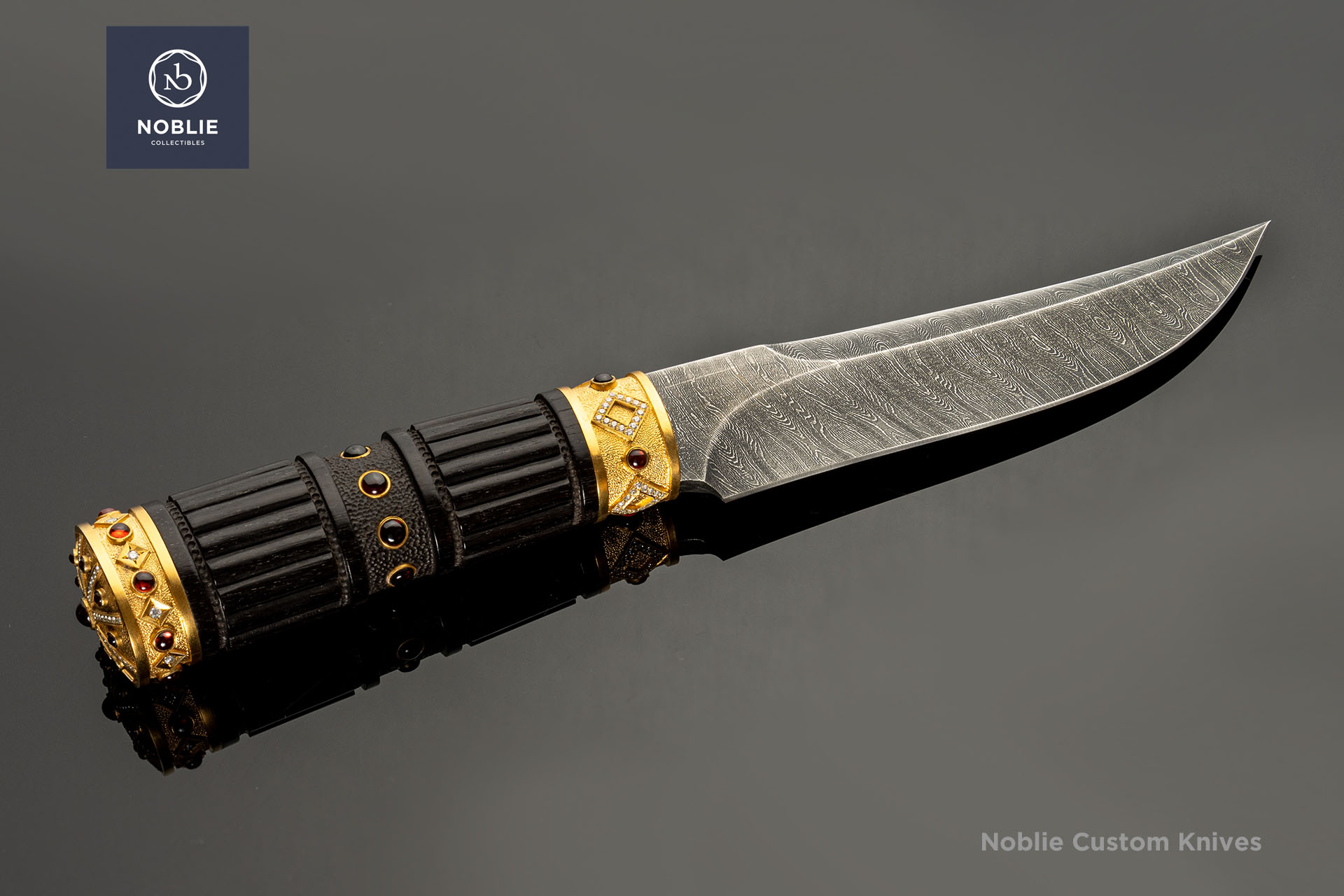Coltello Personalizzato Con Dettagli in Oro 24K - Noblie - immagine 5